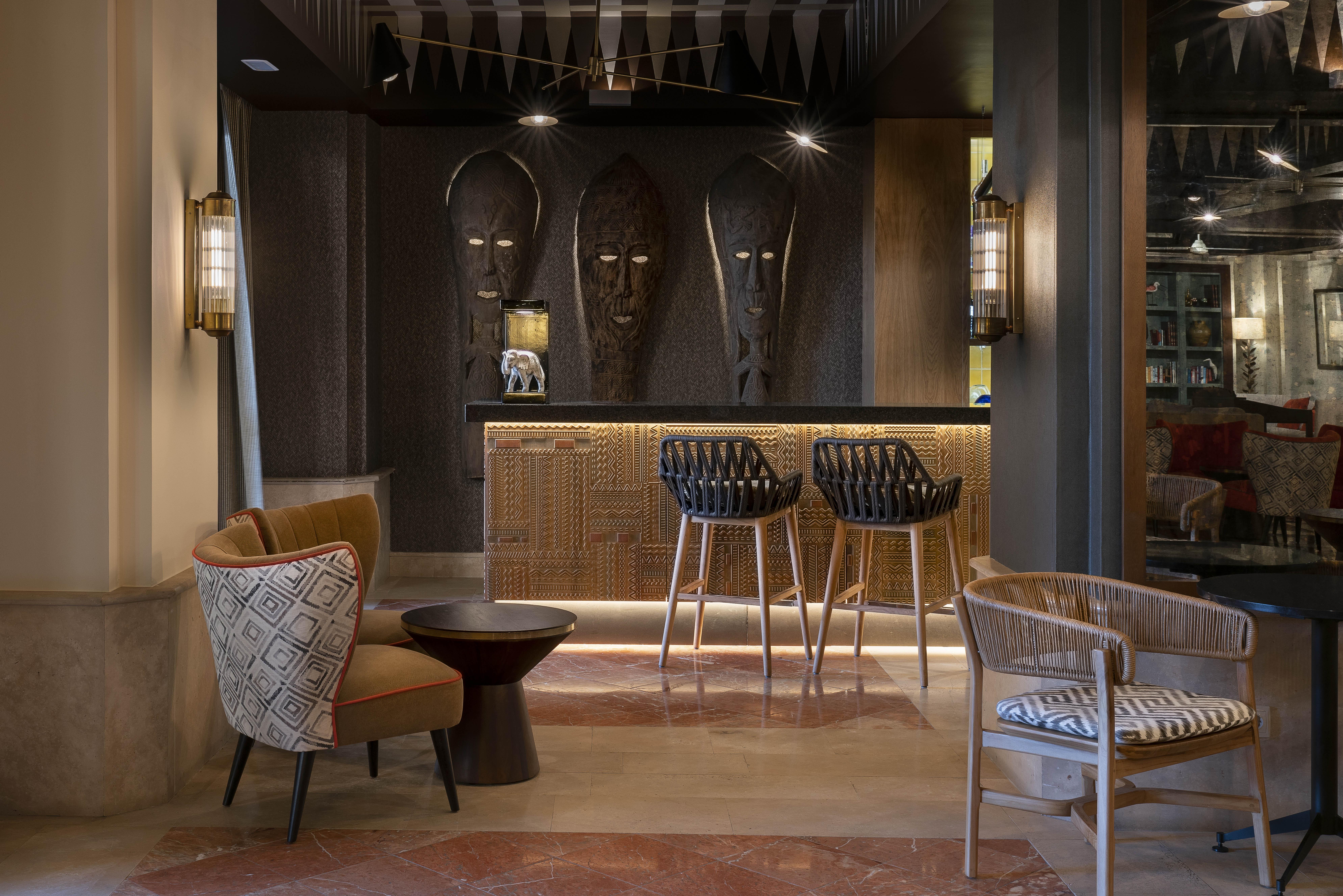 فندق فنتشي سيليثيون لا بلانتاثيون ديل سور أذيخي المظهر الخارجي الصورة The bar at the hotel